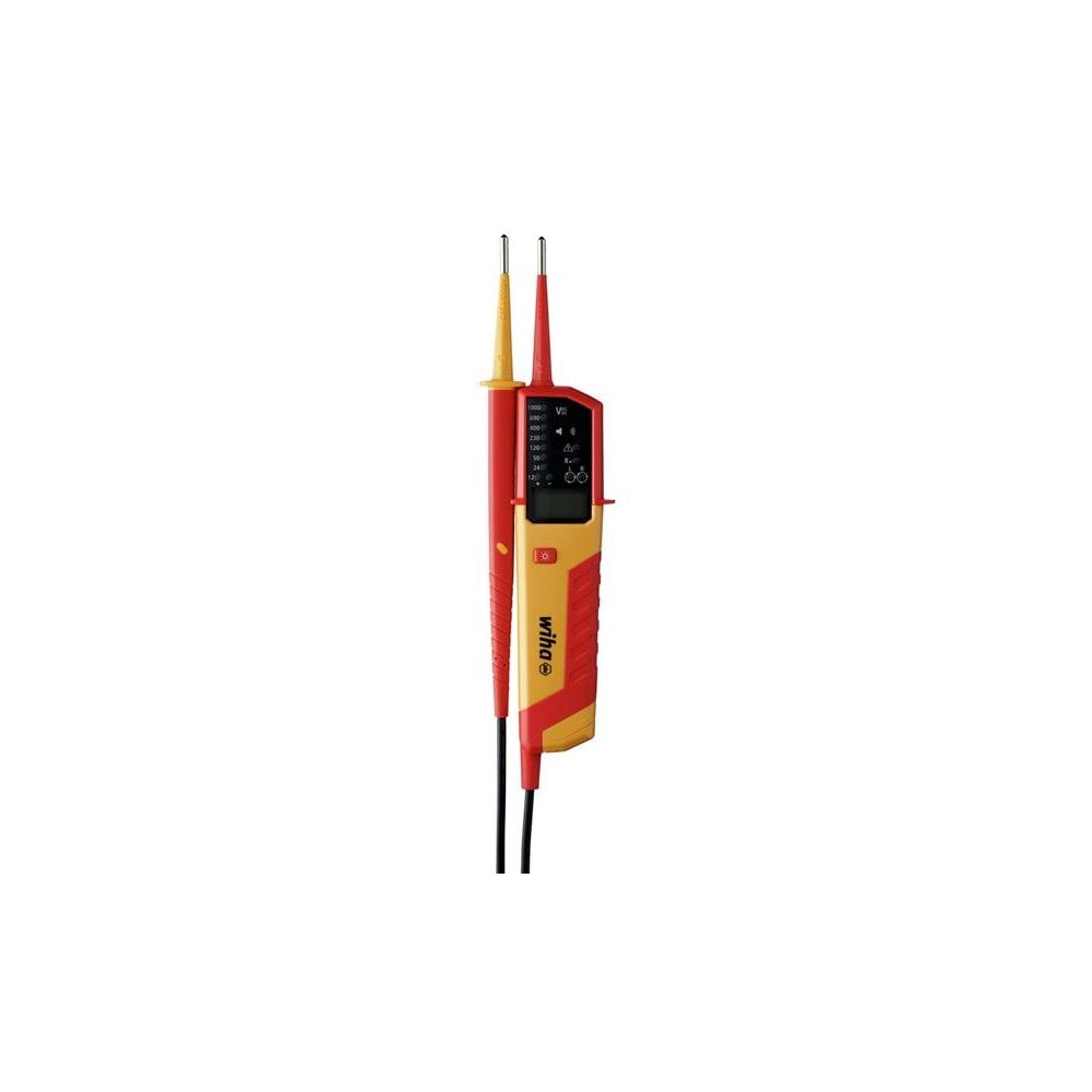 Wiha eMobility Voltage and Continuity Tester 12-1,000 V AC, CAT IV-WHA44319
