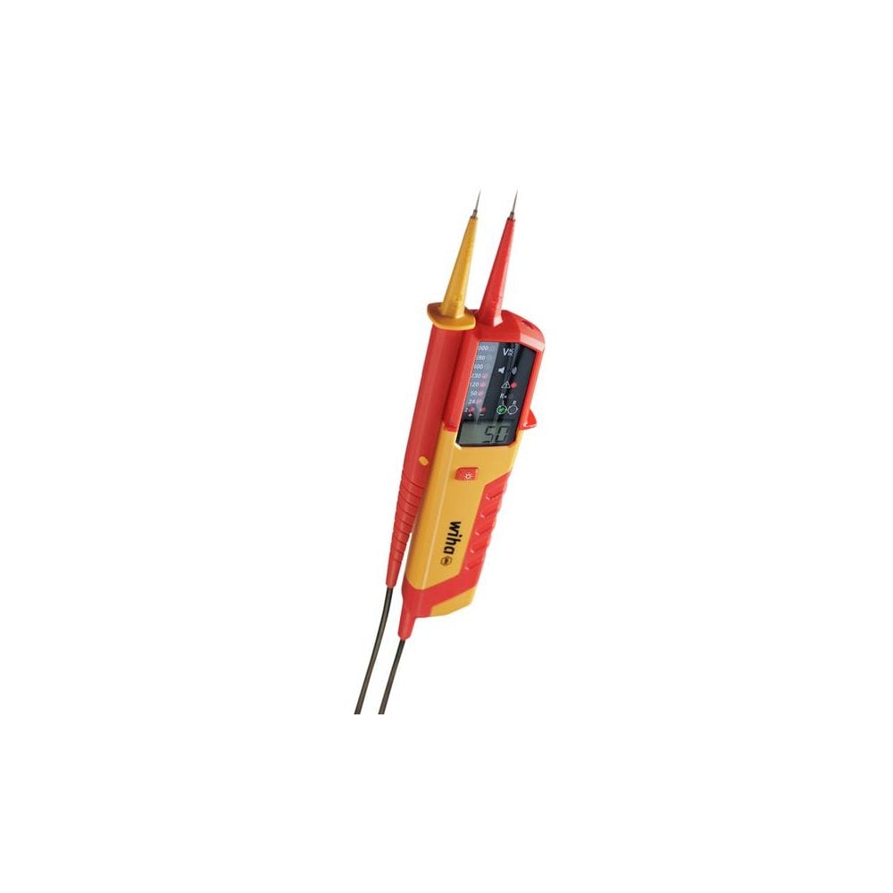Wiha eMobility Voltage and Continuity Tester 12-1,000 V AC, CAT IV-WHA44319