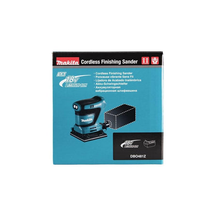 Makita DBO481 LXT Finishing Sander 18V Bare Unit-MAKDBO481Z