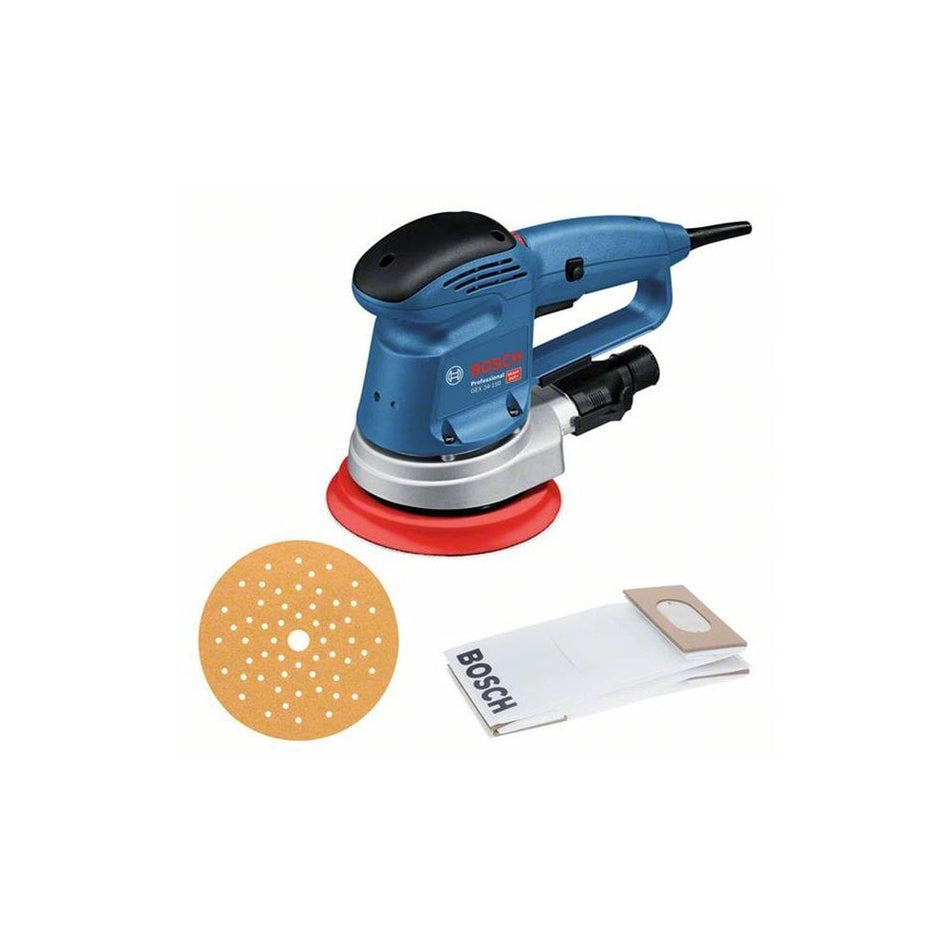 Bosch GEX 34-150 Professional Random Orbital Sander 150mm 340W 240V-BSH601372870