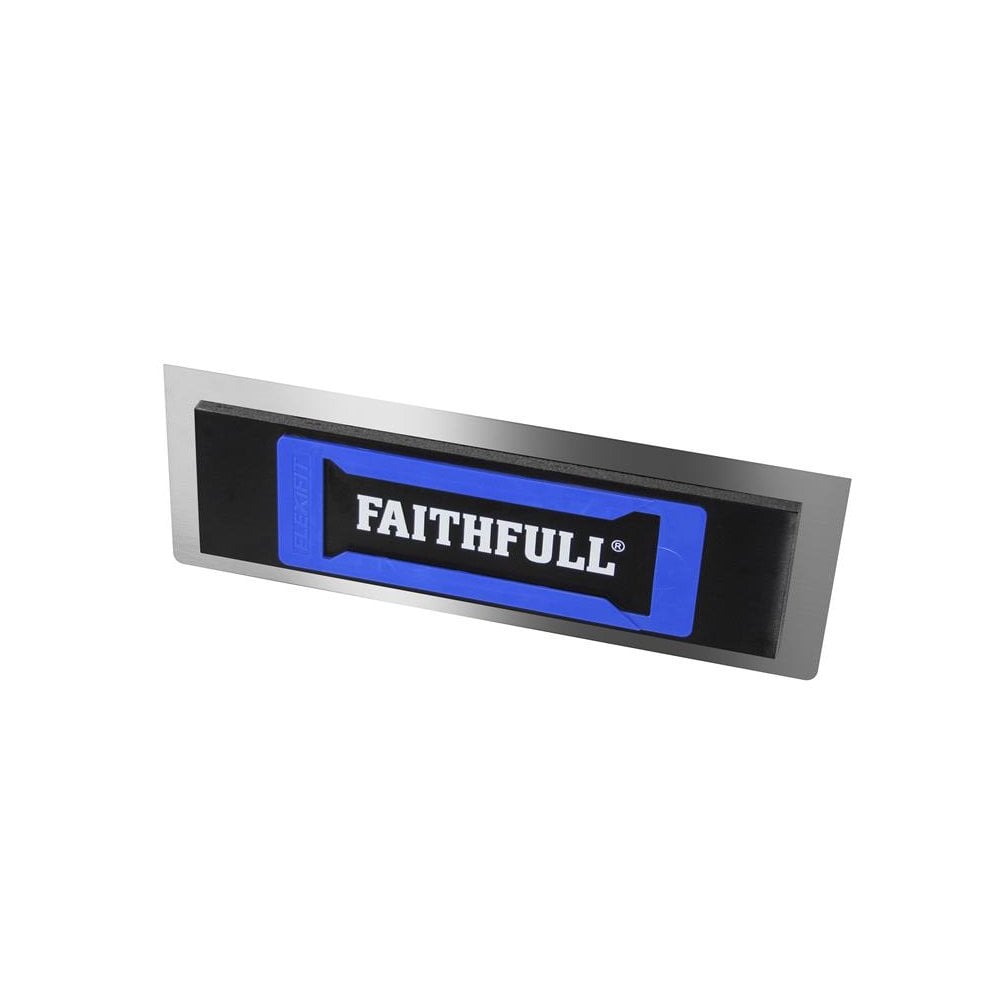 Faithfull Stainless Steel Flexifit Trowel with Foam 16in-FAIPFLEX16S