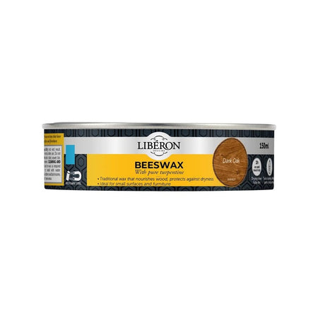 Liberon Beeswax Paste Dark 150ml-LIBBPD150N