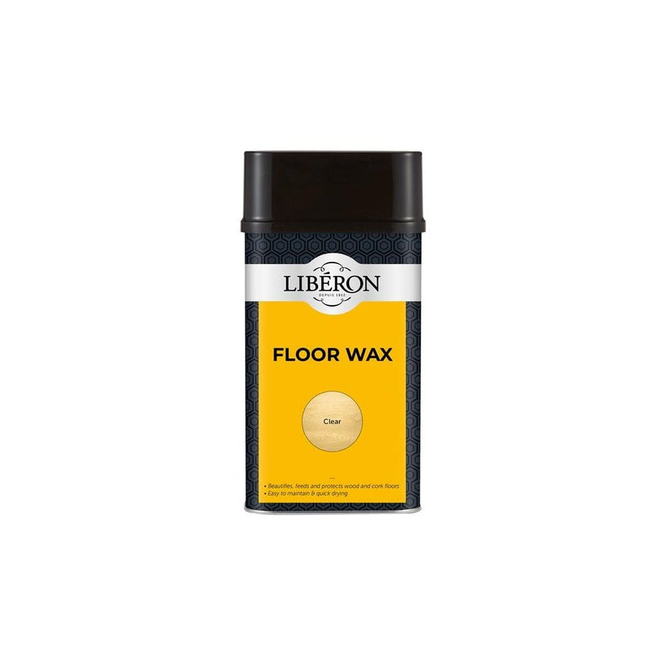 Liberon Floor Wax Clear 1 litre-LIBFWW1LN