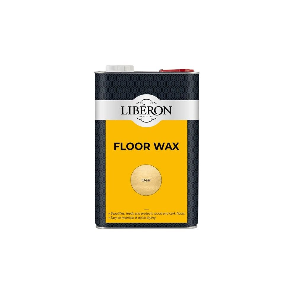 Liberon Floor Wax Clear 5 litre-LIBFWW5LN