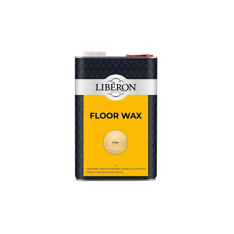 Liberon Floor Wax Clear 5 litre-LIBFWW5LN