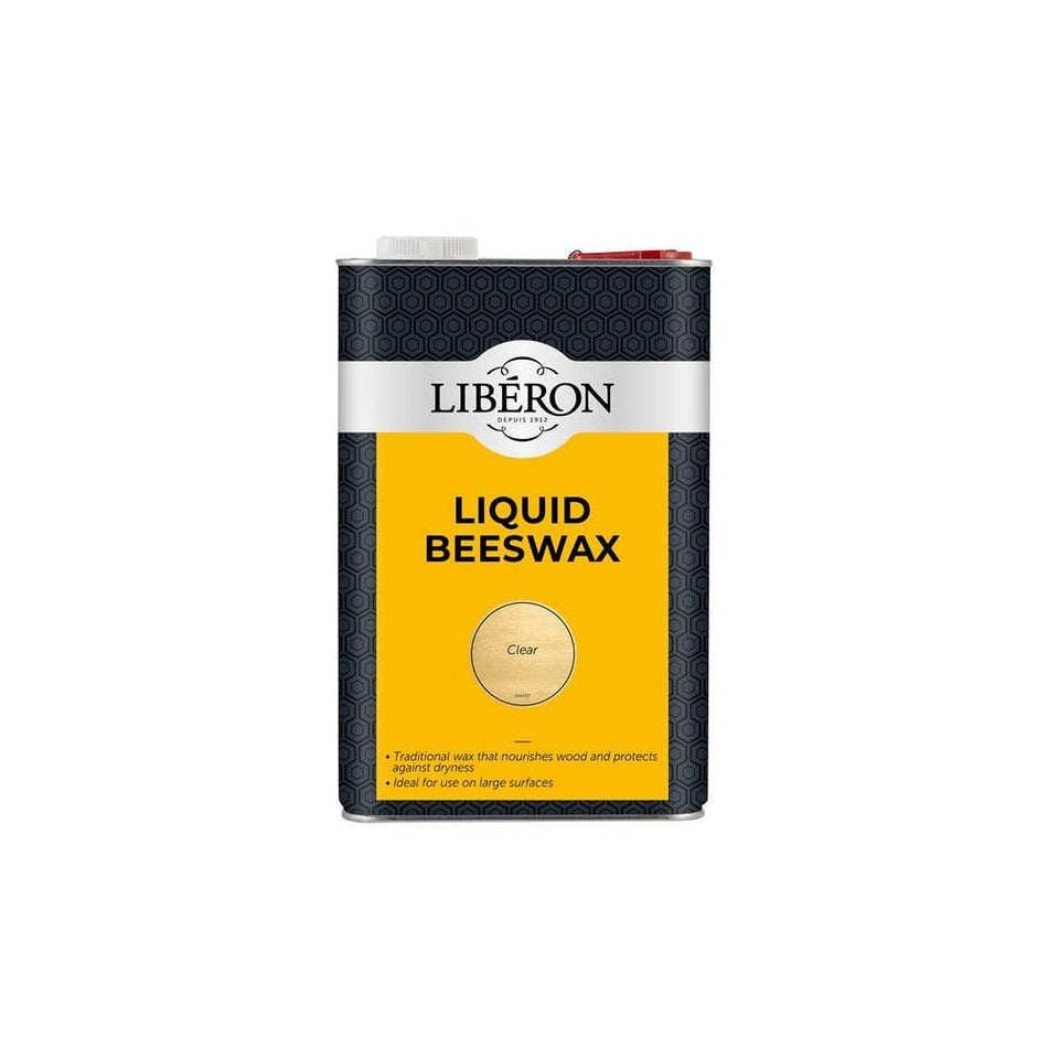Liberon Liquid Beeswax Clear 5 litre-LIBBLCL5LN