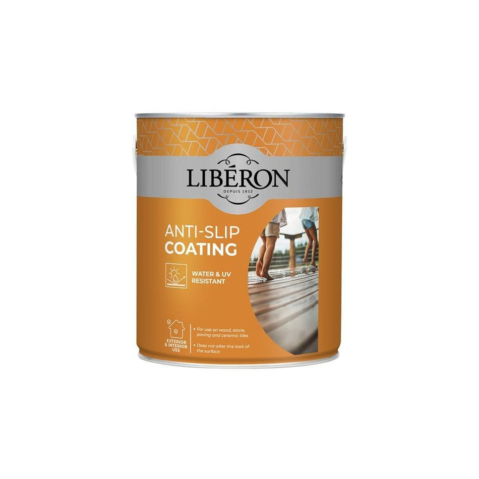 Liberon Anti Slip Coating Clear 2.5 litre-LIB126175