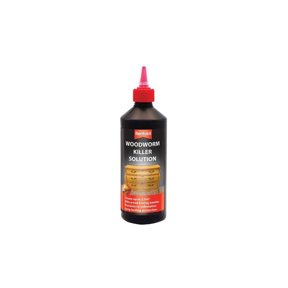 Rentokil Woodworm Killer Solution 500ml-RKLPSW103