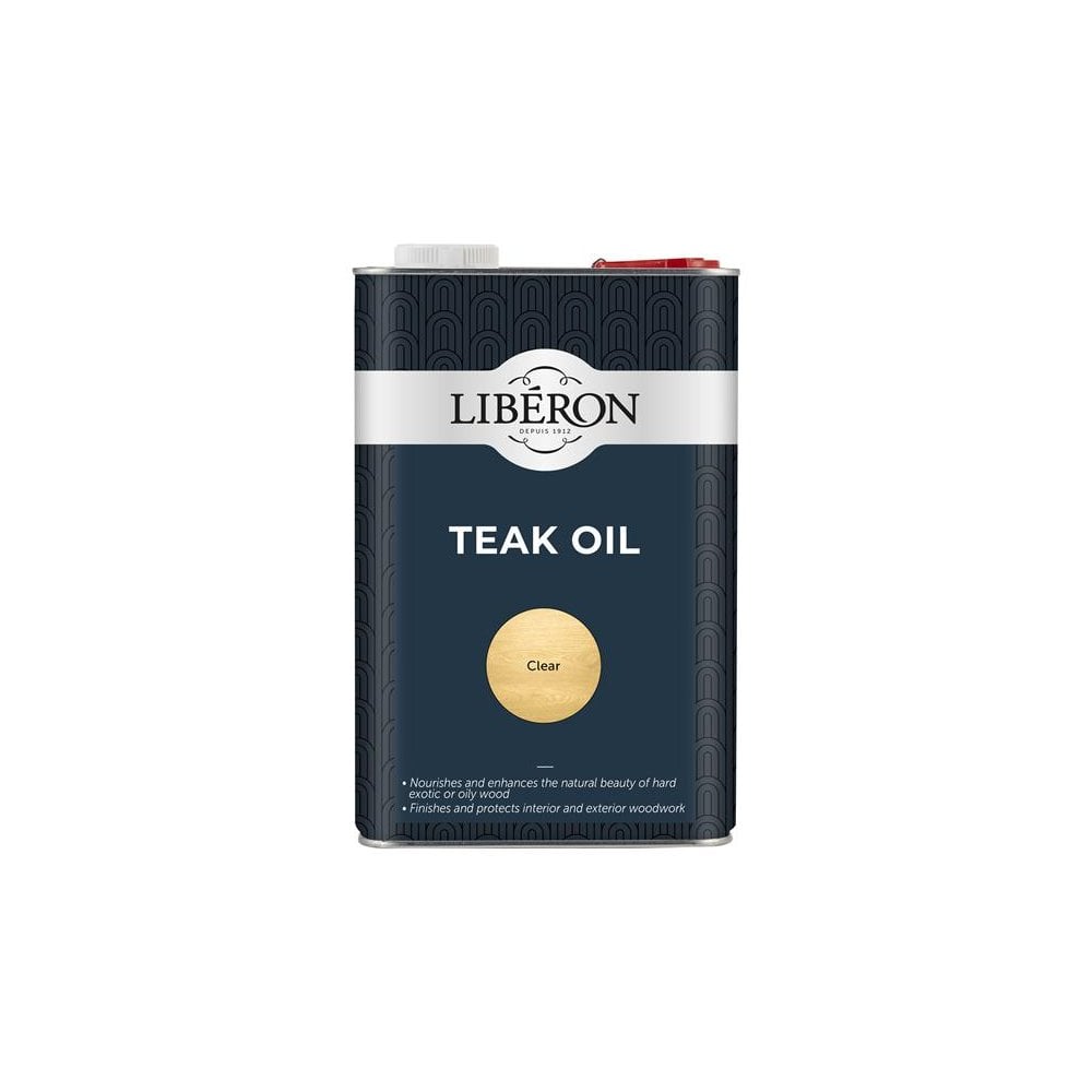 Liberon Teak Oil 5 litre-LIBTOUV5LN