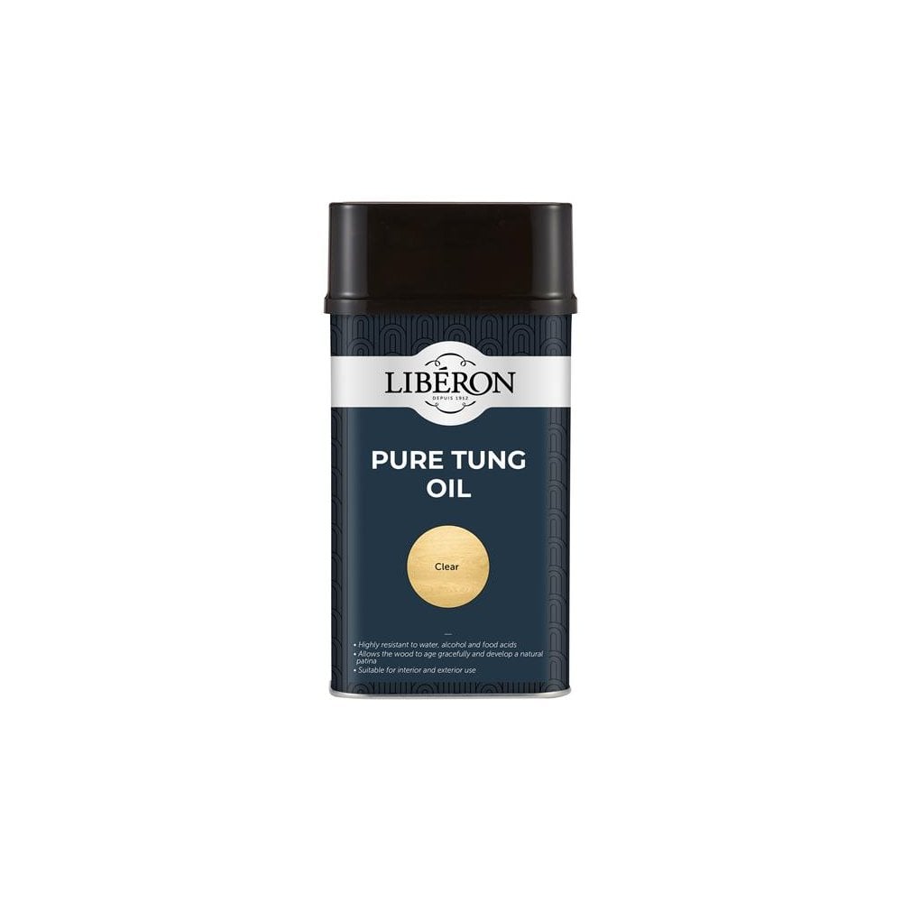 Liberon Pure Tung Oil 1 litre-LIBTO1LN