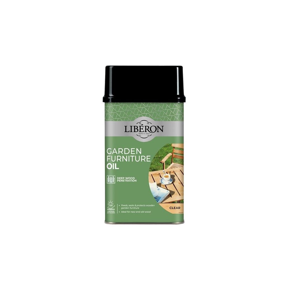 Liberon Garden Furniture Oil Clear 1 litre-LIB126172