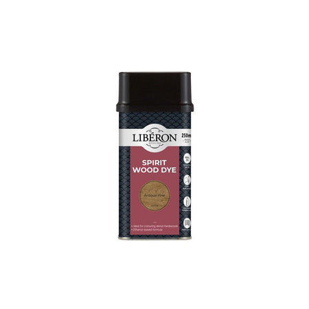 Liberon Spirit Wood Dye Antique Pine 250ml-LIBWDSAP250N