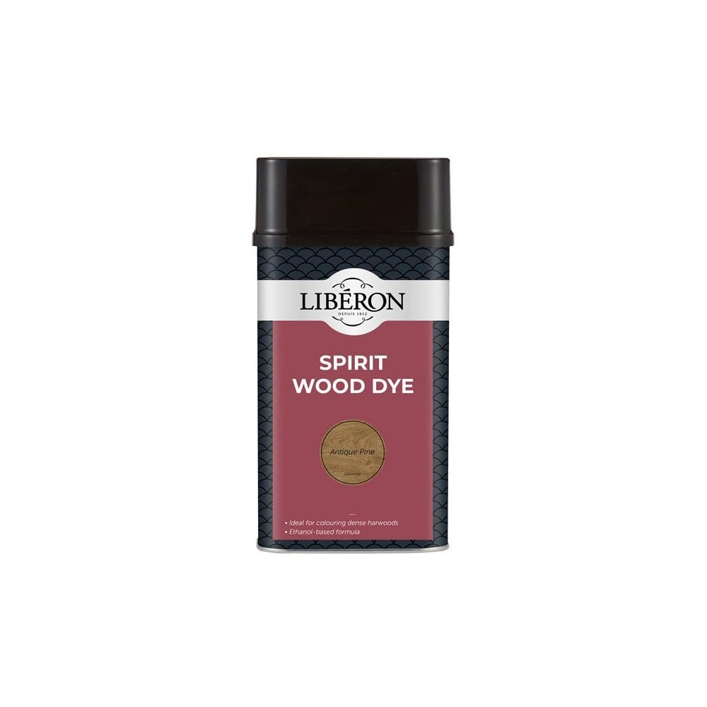 Liberon Spirit Wood Dye Antique Pine 1 litre-LIBSDAP1LN