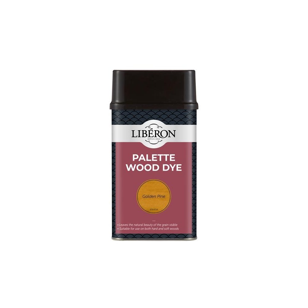 Liberon Palette Wood Dye Golden Pine 500ml-LIBWDPGP500N