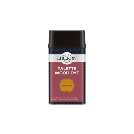 Liberon Palette Wood Dye Golden Pine 500ml-LIBWDPGP500N