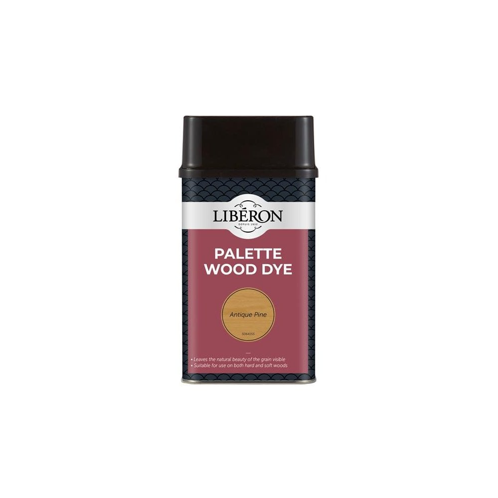 Liberon Palette Wood Dye Antique Pine 500ml-LIBWDPAP500N