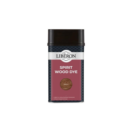 Liberon Spirit Wood Dye Walnut 1 litre-LIBSDW1LN