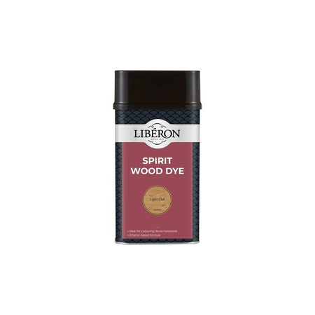 Liberon Spirit Wood Dye Light Oak 1 litre-LIBSDLO1LN