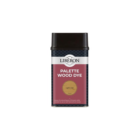Liberon Palette Wood Dye Light Oak 500ml-LIBWDPLO500N