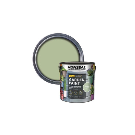 Ronseal Garden Paint Sapling Green 2.5 litre-RSLGPSG25L