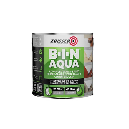 Zinsser B-I-N® Aqua 2.5 litre-ZINBINA25L