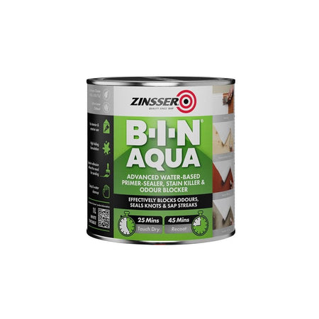 Zinsser B-I-N® Aqua 1 litre-ZINBINA1L