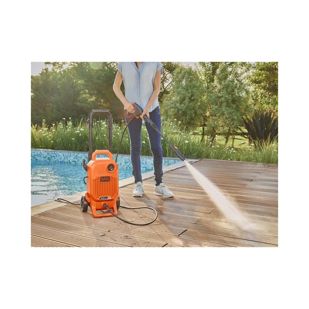 BLACK + DECKER BEPW1700 Pressure Washer 125 bar 240V-B/DBEPW1700