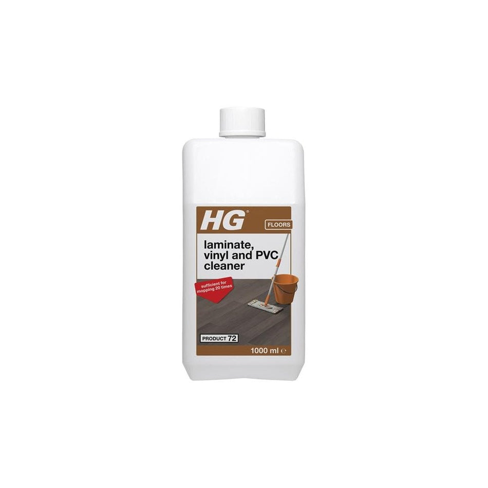 HG Laminate, Vinyl & PVC Cleaner (Product 72) 1 litre-H/G349100106