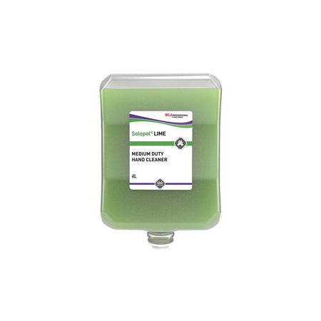 SC Johnson Professional Solopol® Lime Medium/Heavy-Duty Hand Wash Cartridge 4 litre-SCJLIM4LTR