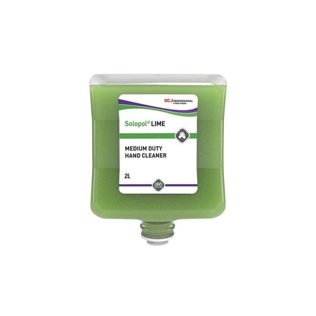 SC Johnson Professional Solopol® Lime Medium/Heavy-Duty Hand Wash Cartridge 2 litre-SCJLIM2LT