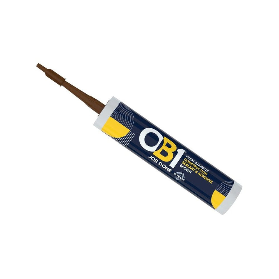 OB1® Hybrid Sealant & Adhesive Brown 290ml-OB130617356