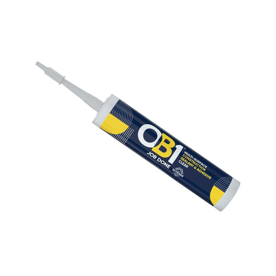 OB1® Hybrid Sealant & Adhesive Clear 290ml-OB130617361
