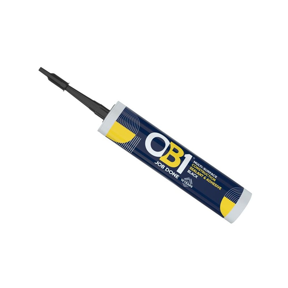 OB1® Hybrid Sealant & Adhesive Black 290ml-OB130617358
