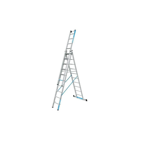 Zarges Skymaster Plus X Combination Ladder 3-Part 3 x 10 Rungs-ZAR41579