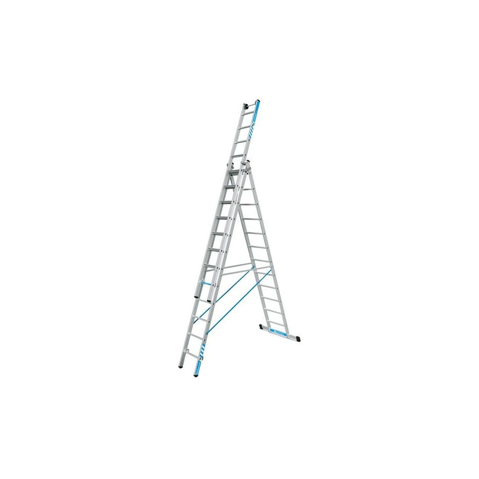 Zarges Skymaster Plus X Combination Ladder 3-Part 3 x 12 Rungs-ZAR41580