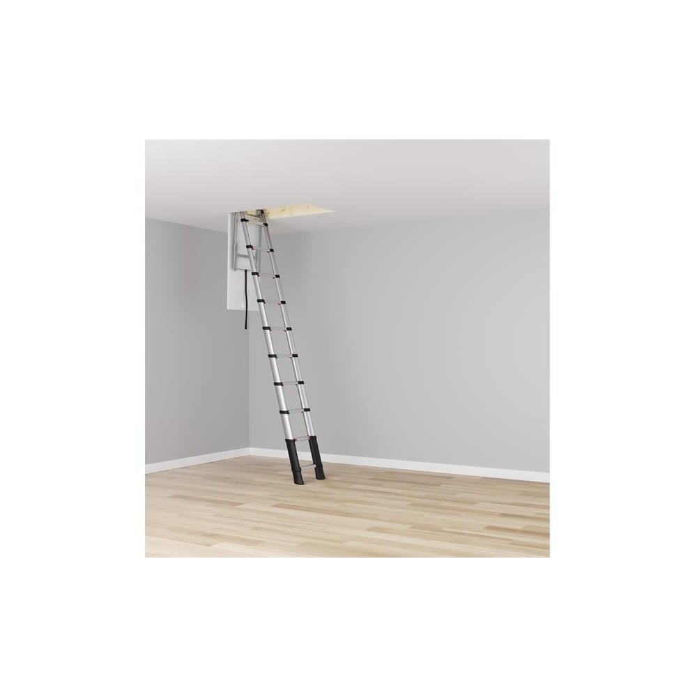 Telesteps Loft Line Maxi Telescopic Ladder 10 Tread-TEL72527541