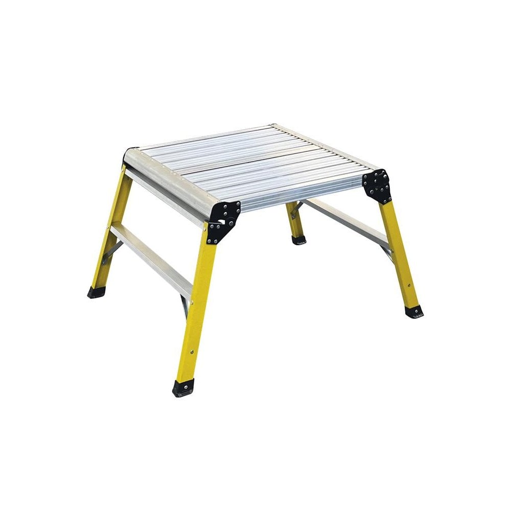 Zarges Fibreglass Hop-up Work Platform 600 x 600mm-ZAR100305