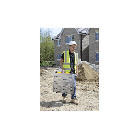 Zarges Fibreglass Hop-up Work Platform 600 x 600mm-ZAR100305