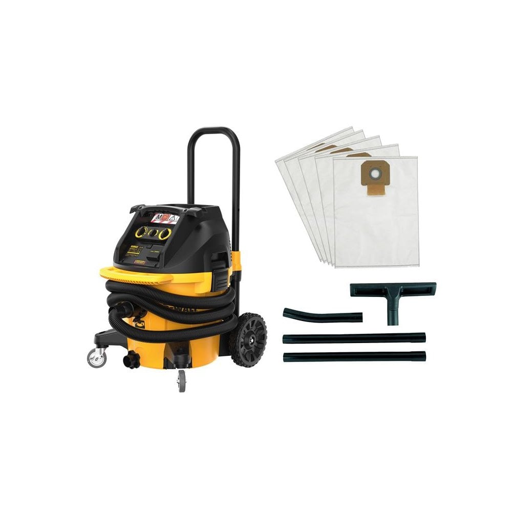 DEWALT DWV905M M-Class Construction Dust Extractor 38 litre 1400W 240V-DEWDWV905M