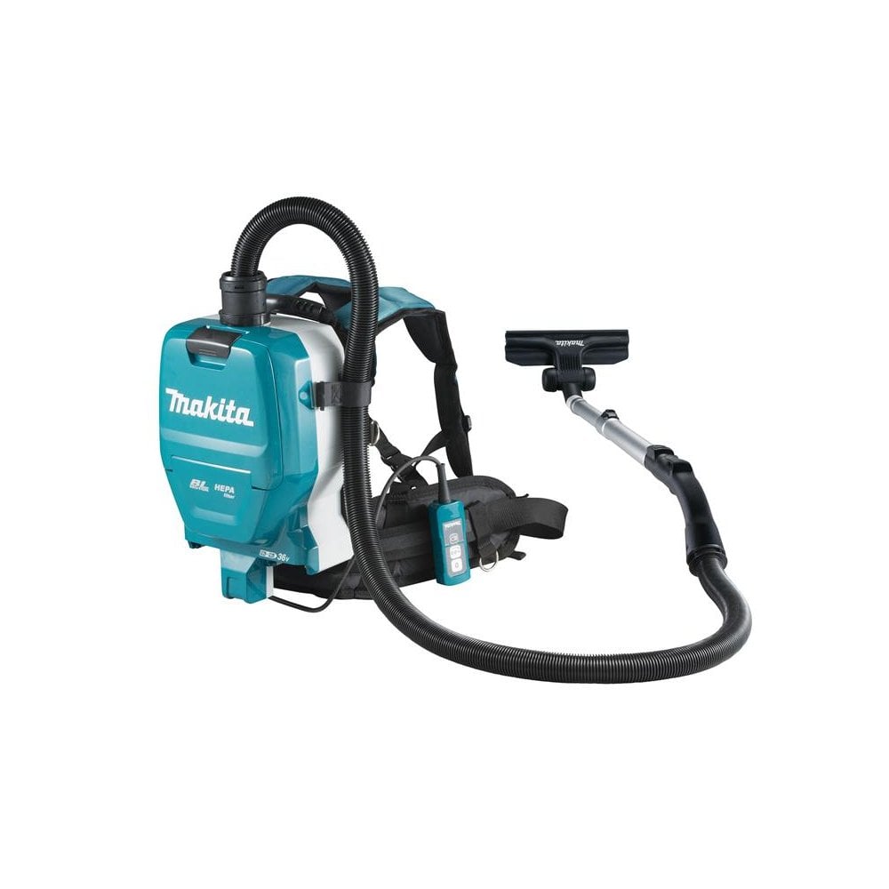 Makita DVC261ZX11 LXT BL Backpack Vacuum Cleaner 36V (2 x 18V) Bare Unit-MAKDVC261ZX