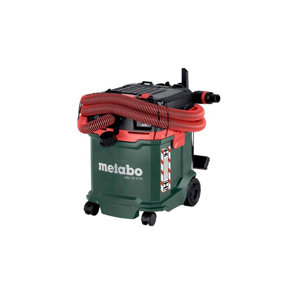 Metabo ASA 30 H PC All-Purpose Vacuum with Power Tool Take Off 30 litre 1200W 240V-MPTASA30HPC