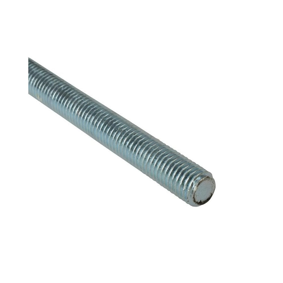 ForgeFix Threaded Rod Zinc Plated M10 x 1m Single-FORROD10N