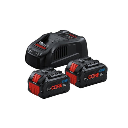 Bosch ProCORE18V 5.5Ah Batteries & Charger Starter Kit 18V-BSH600A0214D