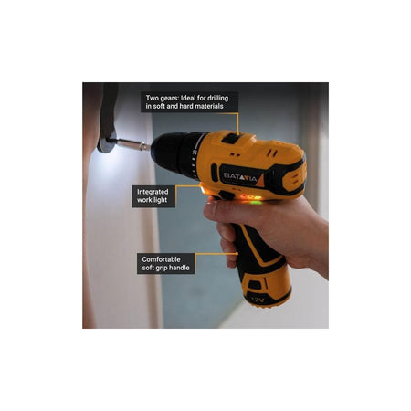 Batavia FIXXPACK Drill Driver 12V Bare Unit-BAT7064213