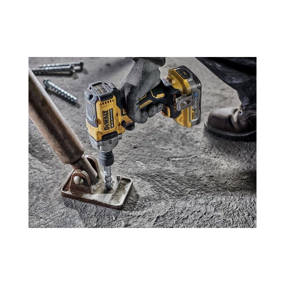 DEWALT DCF891H2T XR BL 1/2in HR Anvil Impact Wrench 18V 2 x 5.0Ah POWERSTACK™ Li-ion-DEWDCF891H2T