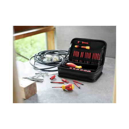 Wiha slimVario® electric Tool Set, 32 Piece (inc. Case)-WHA43465