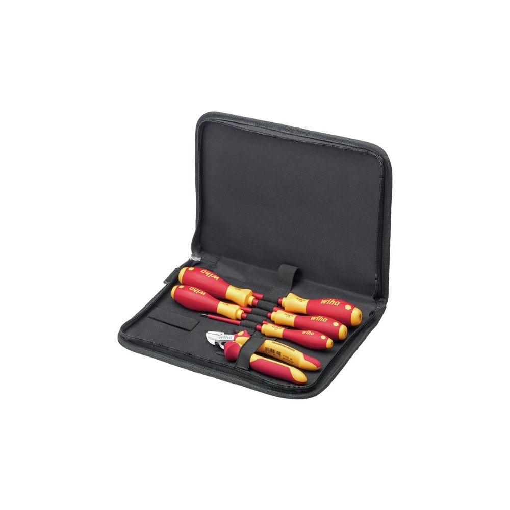 Wiha electrician Tool Set, 6 Piece-WHA33969