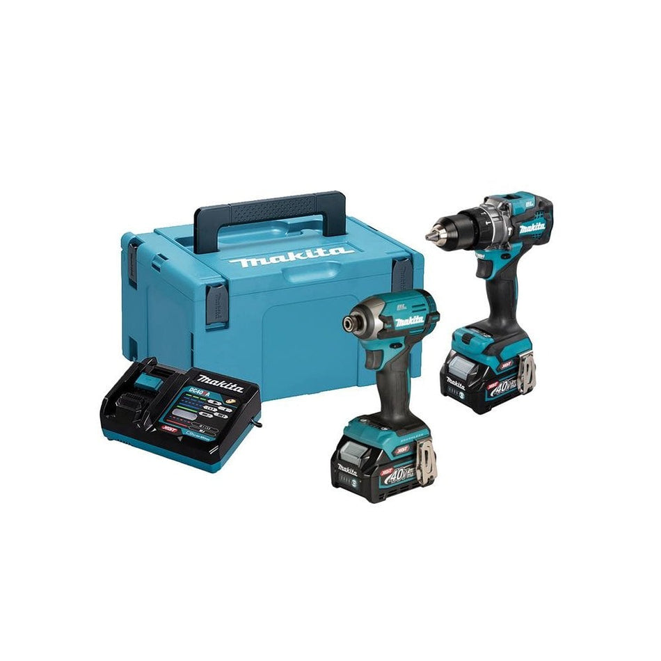 Makita DK0176G205 40Vmax Twin Pack 40V 2 x 2.5Ah Li-ion-MAKDK0176G2
