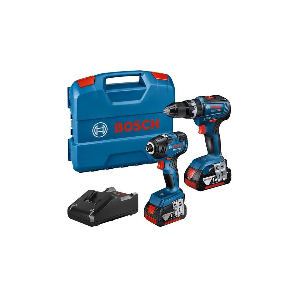 Bosch Professional Twin Pack 18V 2 x 4.0Ah Li-ion-BSH6019J2171