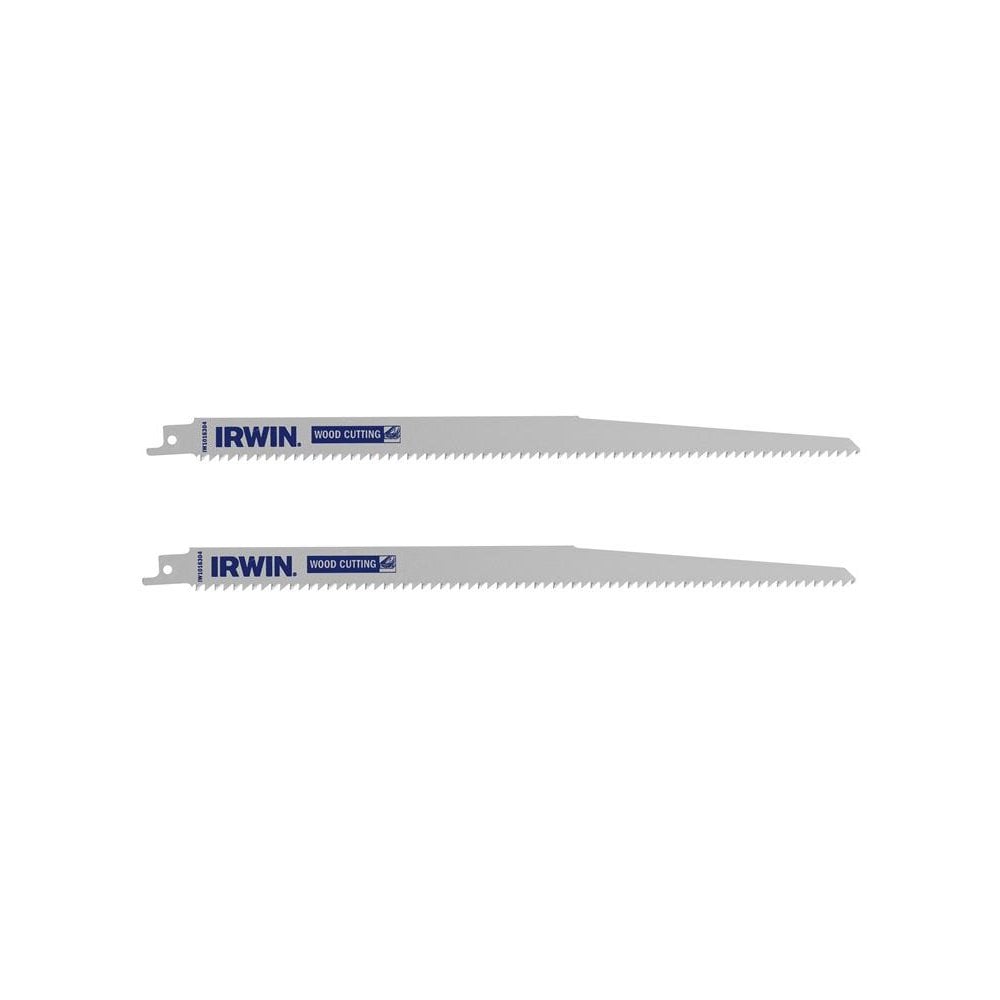 IRWIN® Sabre Saw Blade Coarse Wood Cutting 305mm Pack of 2-IRWIW1016304